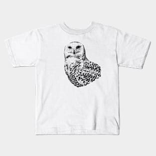 Snowy owl Kids T-Shirt